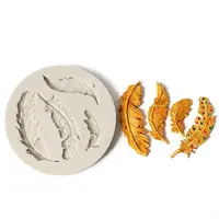DIY Feather Food Grade Silicone Molds