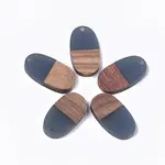Resin & Walnut Wood Pendants