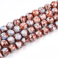 Baking Painted Glass Beads Strands