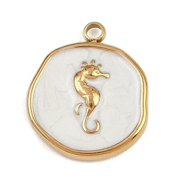 304 Stainless Steel Enamel Pendants