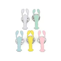 Cute Shrimp Enamel Pin