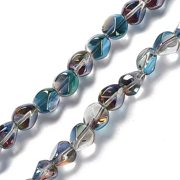Electroplate Glass Beads Strands