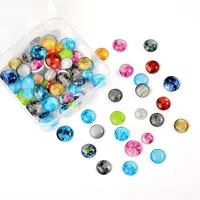 Luminous Glass Cabochons
