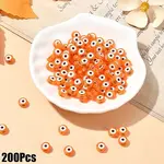 200Pcs Transparent Acrylic Beads