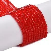Transparent Glass Beads Strands