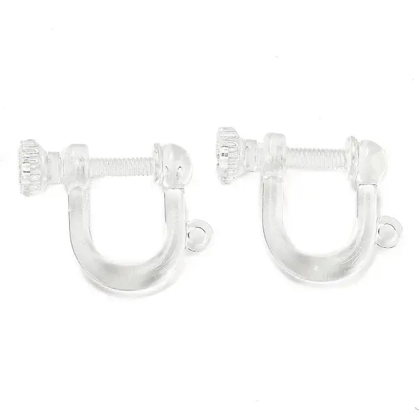 Resin Clip-on Earring Findings
