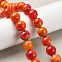 Natural Multi-Color Agate Beads Strands