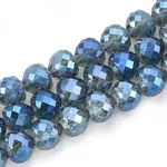 Electroplate Glass Beads Strands
