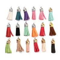 (Defective Closeout Sale: Oxidized)Faux Suede Tassel Pendant Decorations