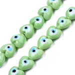 Handmade Evil Eye Lampwork Beads Strands