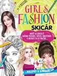 Girls fashion - skicár (nálepky a šablóny) - kniha z kategorie Omalovánky