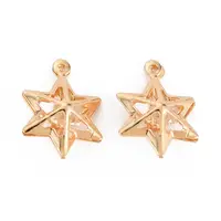 Rack Plating Eco-Friendly Iron Pendants