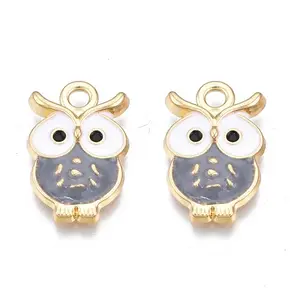 Alloy Enamel Pendants