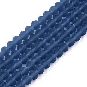 Transparent Glass Beads Strands