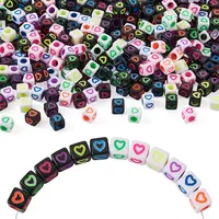 1200Pcs 12 Colors Opaque Acrylic European Beads