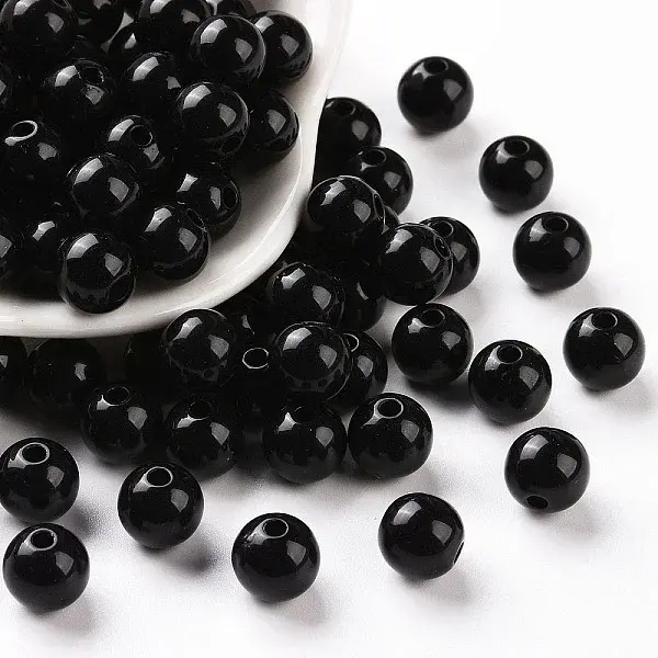 Opaque Acrylic Beads