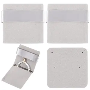 3Pcs Rectangle Velvet Envelope Packing Pouches