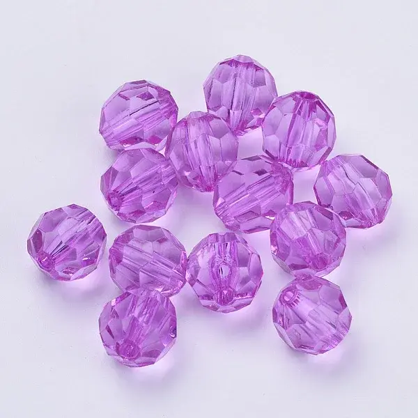 Transparent Acrylic Beads