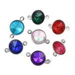 Glass Cone Connector Charms