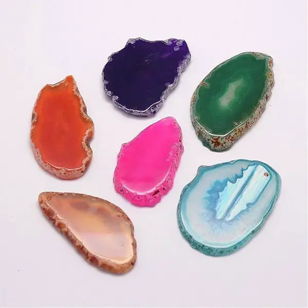 Natural Agate Pendants
