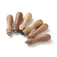 (Defective Closeout Sale: Crooked Screw Head) Pear Wood Handle