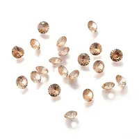 Cubic Zirconia Pointed Back Cabochons