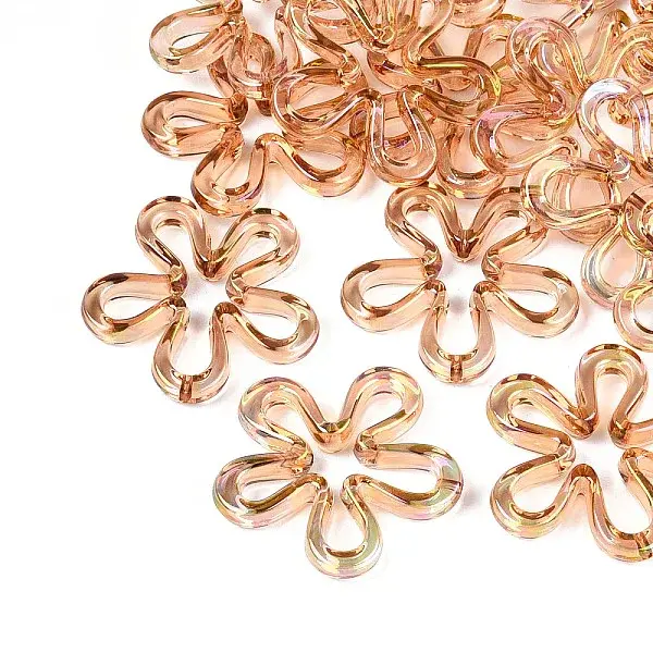 Plated UV Acrylic Beads