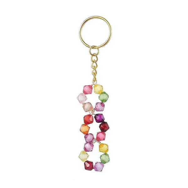 Acrylic Beads Keychain