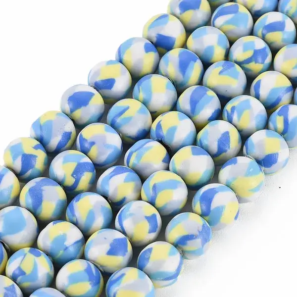 Handmade Polymer Clay Beads Strands