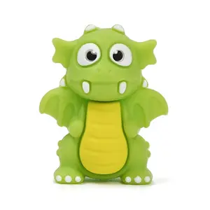 Dinosaur Food Grade Silicone Focal Beads