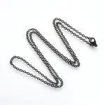Electrophoresis Brass Cable Chains Necklaces