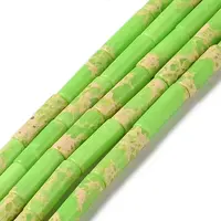 Synthetic Imperial Jasper Dyed Beads Strands