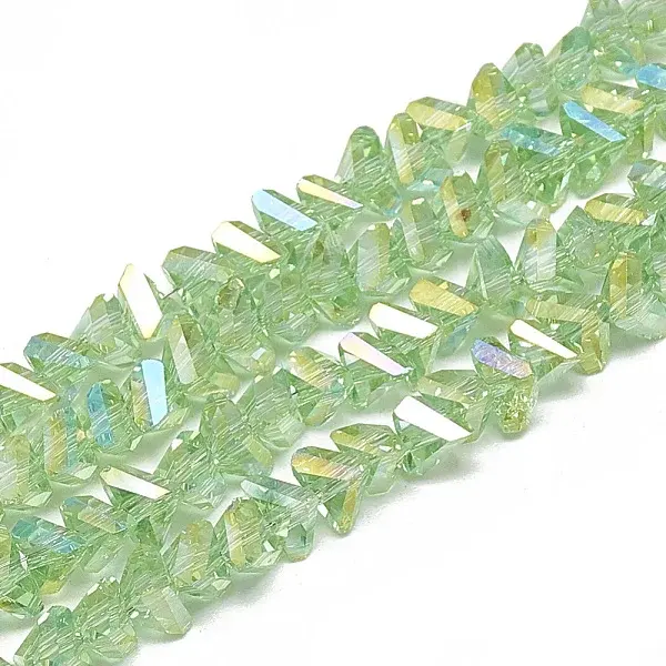 Electroplate Glass Beads Strands