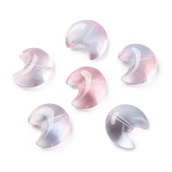 Baking Paint Transparent Glass Beads