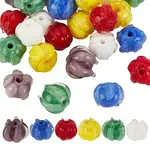 24Pcs 6 Colors Glass Beads