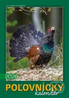 Nástenný poľovnícky kalendár 2026 (slovenské menné kalendárium)