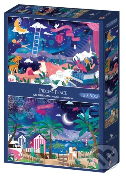 Moje sny (Puzzle 2x500)