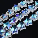 Electroplate Glass Beads Strand