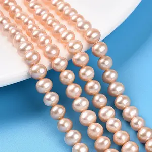 Natural Cultured Freshwater Pearl Beads Strands