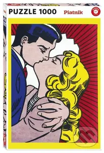 Lichtenstein: Kiss III. - puzzle z kategorie Umělecké