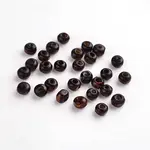 Dyed Natural Wood Beads