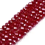 Electroplate Glass Beads Strands