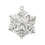 Brass Micro Pave Cubic Zirconia Pendatns