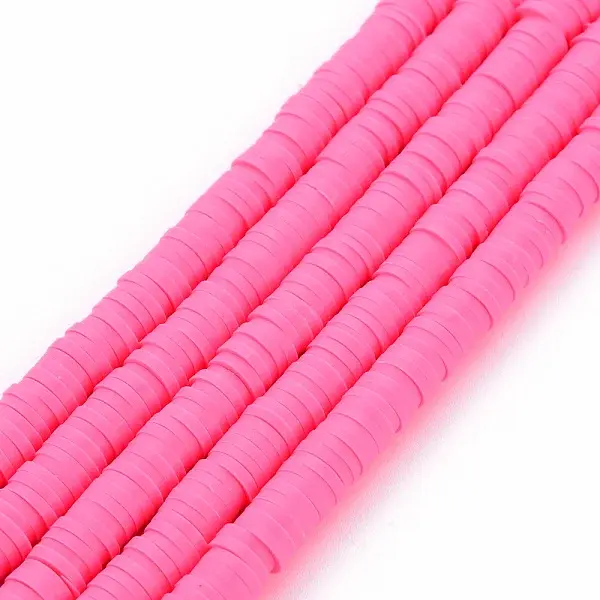 Handmade Polymer Clay Bead Strands
