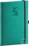 NOTIQUE Týždenný diár Aprint Top 2026 (tyrkysový) (stĺpcový, elastické zatváranie)