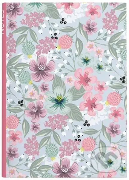 Notes Růžový - linkovaný A5 lamino