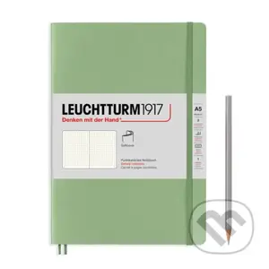 Notebooks Softcover Medium-sage, dotted