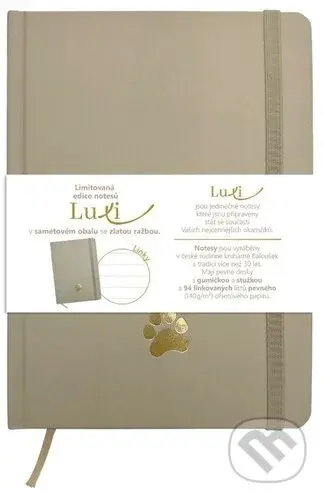Notes Luxi linky A5 lamino moka