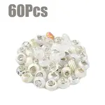 60Pcs Resin European Beads