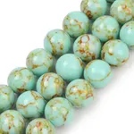 Synthetic Turquoise Beads Strands